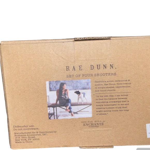 Rae Dunn shot cups - Picture 2 of 2